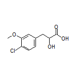 3-(4-氯-3-甲氧基苯基)-2-羟基丙酸