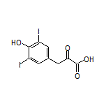 3-(4-羟基-3,5-二碘苯基)-2-氧代丙酸
