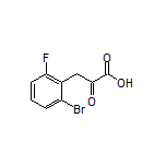 3-(2-溴-6-氟苯基)-2-氧代丙酸