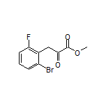 3-(2-溴-6-氟苯基)-2-氧代丙酸甲酯