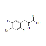 3-(4-溴-2,5-二氟苯基)-2-氧代丙酸