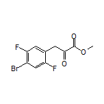 3-(4-溴-2,5-二氟苯基)-2-氧代丙酸甲酯