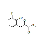 3-(2-溴-3-氟苯基)-2-氧代丙酸甲酯