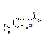 3-[2-溴-4-(三氟甲基)苯基]-2-羟基丙酸