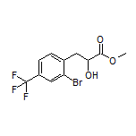3-[2-溴-4-(三氟甲基)苯基]-2-羟基丙酸甲酯