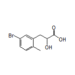 3-(5-溴-2-甲基苯基)-2-羟基丙酸