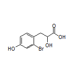 3-(2-溴-4-羟基苯基)-2-羟基丙酸