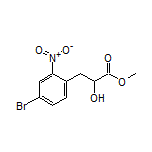 3-(4-溴-2-硝基苯基)-2-羟基丙酸甲酯