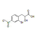 3-(2-溴-4-硝基苯基)-2-羟基丙酸