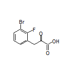 3-(3-溴-2-氟苯基)-2-氧代丙酸