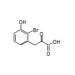3-(2-溴-3-羟基苯基)-2-氧代丙酸