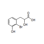 3-(2-溴-3-羟基苯基)-2-羟基丙酸
