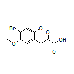 3-(4-溴-2,5-二甲氧基苯基)-2-氧代丙酸