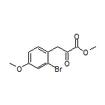 3-(2-溴-4-甲氧基苯基)-2-氧代丙酸甲酯