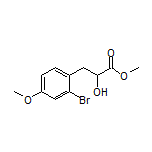 3-(2-溴-4-甲氧基苯基)-2-羟基丙酸甲酯