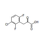 3-(3-氯-2,6-二氟苯基)-2-氧代丙酸