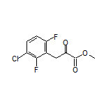 3-(3-氯-2,6-二氟苯基)-2-氧代丙酸甲酯