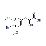 3-(4-溴-3,5-二甲氧基苯基)-2-羟基丙酸
