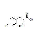 3-(2-溴-4-碘苯基)-2-氧代丙酸