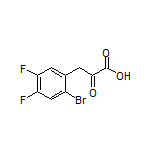 3-(2-溴-4,5-二氟苯基)-2-氧代丙酸