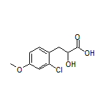 3-(2-氯-4-甲氧基苯基)-2-羟基丙酸