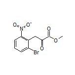 3-(2-溴-6-硝基苯基)-2-氧代丙酸甲酯