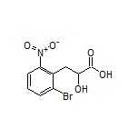 3-(2-溴-6-硝基苯基)-2-羟基丙酸