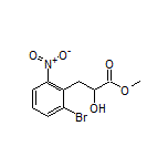 3-(2-溴-6-硝基苯基)-2-羟基丙酸甲酯
