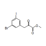 3-(3-溴-5-碘苯基)-2-氧代丙酸甲酯