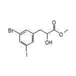 3-(3-溴-5-碘苯基)-2-羟基丙酸甲酯