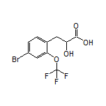 3-[4-溴-2-(三氟甲氧基)苯基]-2-羟基丙酸