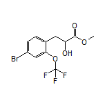 3-[4-溴-2-(三氟甲氧基)苯基]-2-羟基丙酸甲酯