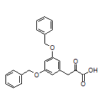 3-[3,5-双(苄氧基)苯基]-2-氧代丙酸