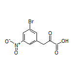 3-(3-溴-5-硝基苯基)-2-氧代丙酸