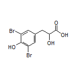 3-(3,5-二溴-4-羟基苯基)-2-羟基丙酸
