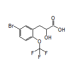 3-[5-溴-2-(三氟甲氧基)苯基]-2-羟基丙酸
