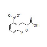 3-(2-氟-6-硝基苯基)-2-氧代丙酸