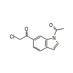 1-(1-乙酰基-1H-吲哚-6-基)-2-氯乙酮