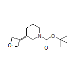 1-Boc-3-(氧杂环丁烷-3-亚基)哌啶