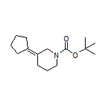1-Boc-3-环戊亚基哌啶