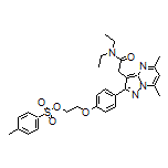 4-甲基苯磺酸[2-[4-[3-[2-(二乙氨基)-2-氧代乙基]-5,7-二甲基吡唑并[1,5-a]嘧啶-2-基]苯氧基]乙基]酯