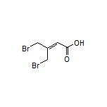 4-溴-3-(溴甲基)-2-丁烯酸