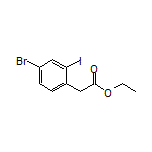 2-(4-溴-2-碘苯基)乙酸乙酯