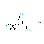 (R)-3-(1-氨基乙基)-5-(1,1-二氟-2-甲氧基乙基)苯胺盐酸盐