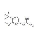 2-(三氟甲基)-5-胍基苯甲醚