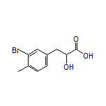 3-(3-溴-4-甲基苯基)-2-羟基丙酸