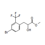 3-[4-溴-2-(三氟甲基)苯基]-2-羟基丙酸甲酯