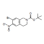 7-溴-2-Boc-6-硝基-1,2,3,4-四氢异喹啉
