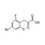 3-(4-溴-2,6-二氟苯基)-2-氧代丙酸