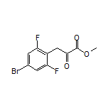 3-(4-溴-2,6-二氟苯基)-2-氧代丙酸甲酯